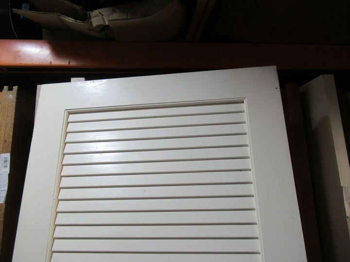 Paint Finish 2 Panel Closed Louvre Door 1980H x 610W x 30D