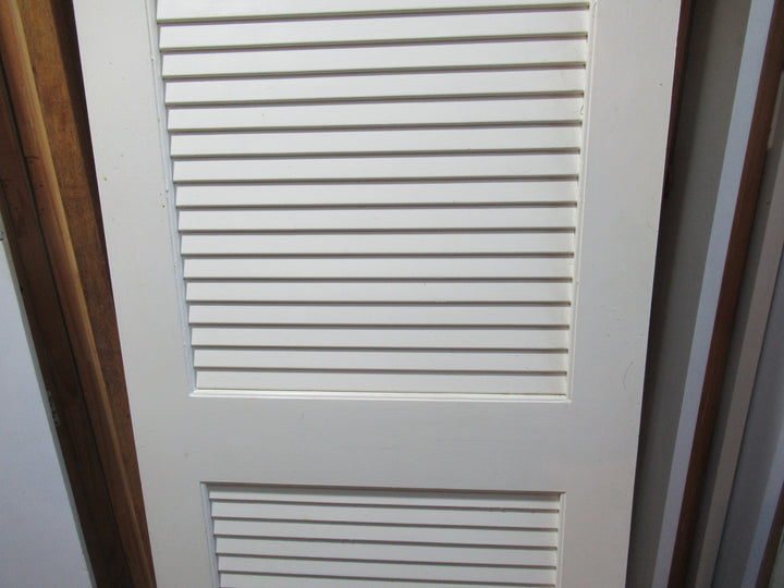 Paint Finish 2 Panel Closed Louvre Door 1980H x 610W x 30D