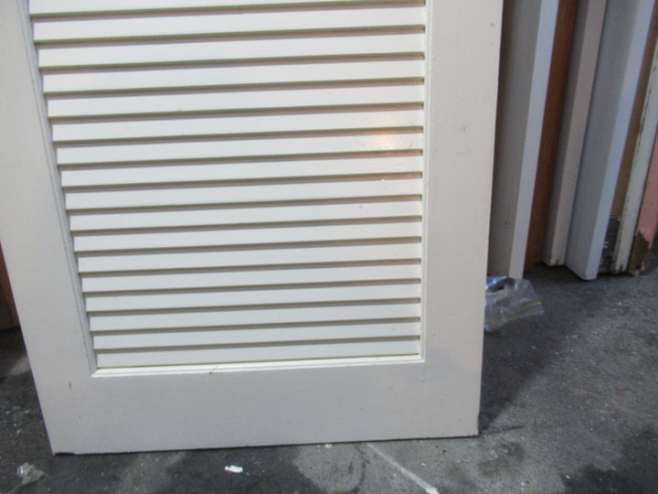 Paint Finish 2 Panel Closed Louvre Door 1980H x 610W x 30D