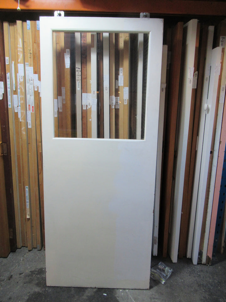 1 Lite Paint Finish Hollowcore Sliding Door 1970H x 810W x 40D