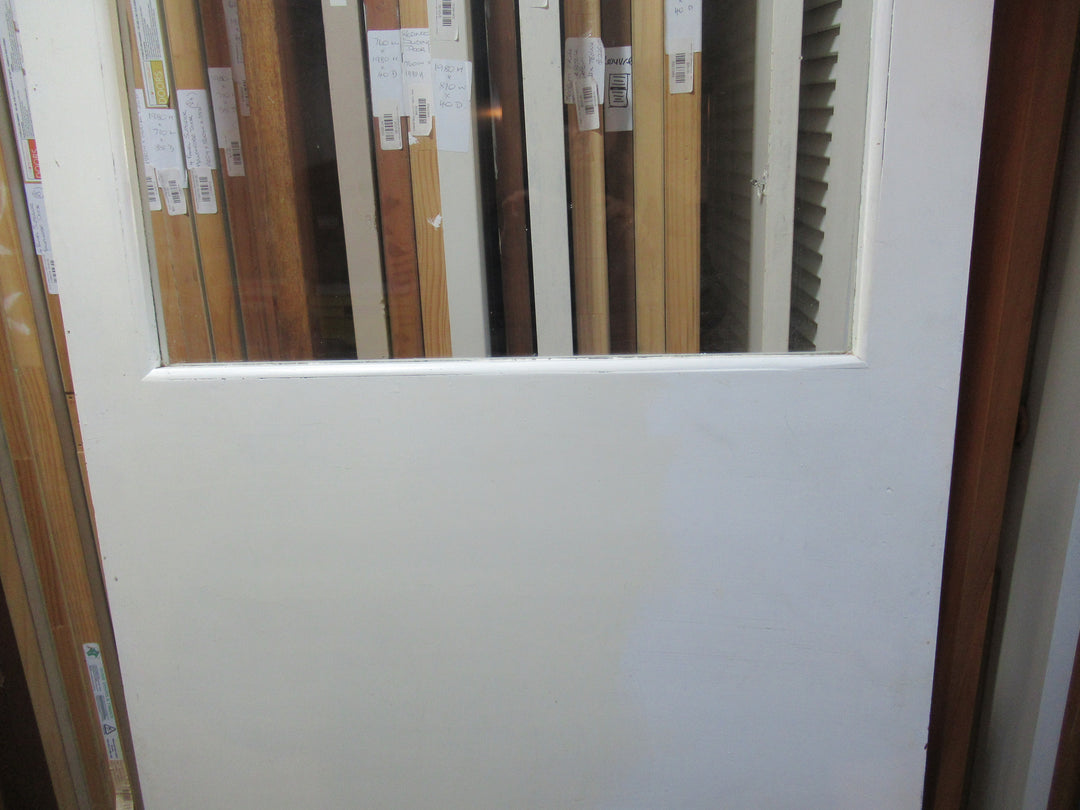 1 Lite Paint Finish Hollowcore Sliding Door 1970H x 810W x 40D