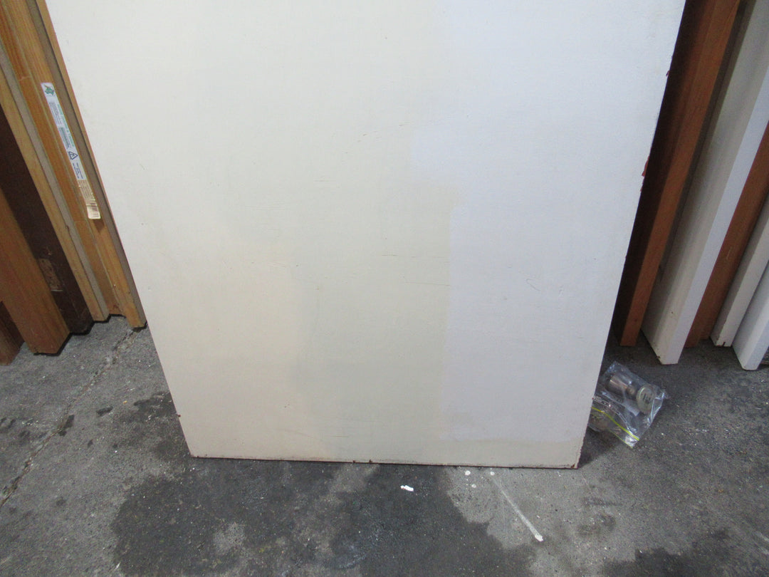 1 Lite Paint Finish Hollowcore Sliding Door 1970H x 810W x 40D