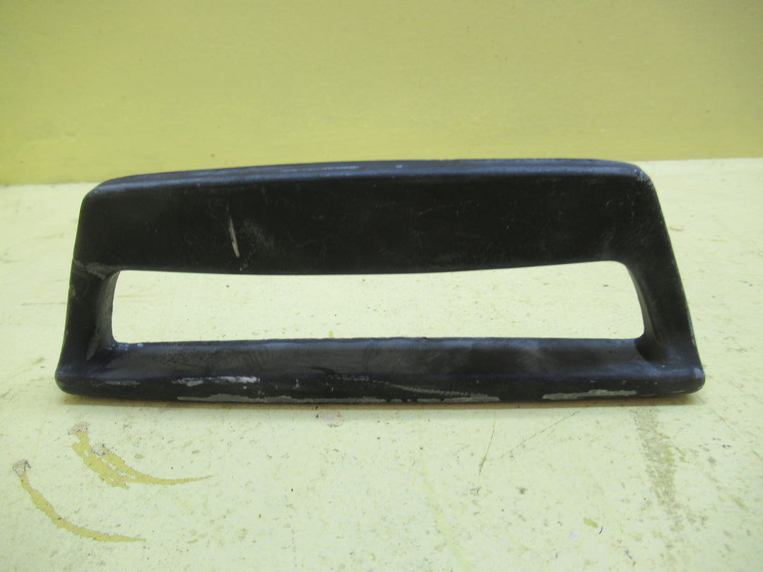 Waisted Cylinder Wood & Black Painted Ranch Slider 242H x 65W x 60H/163-122H x 58W