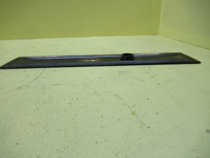 Victorian Thin Rectange Antique Bronze Plate with Ribbed Waist Detail 290H x 62W