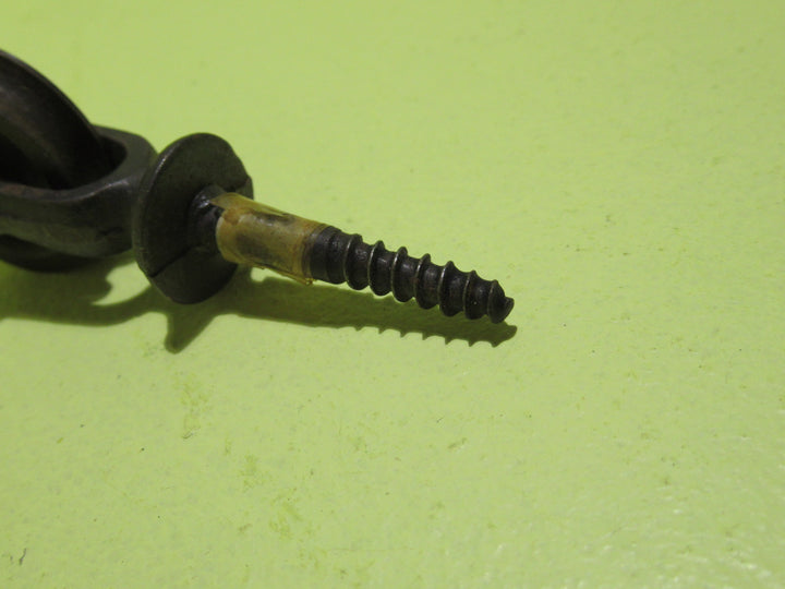 Steel Pulley Wheel with Screw 50H x 33W x 20D