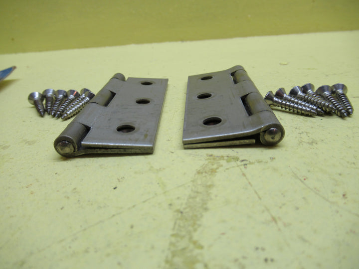 Zenith Butt Hinges 70MM(304 Grade) -Pack of 2 -70mmK x 29-51W
