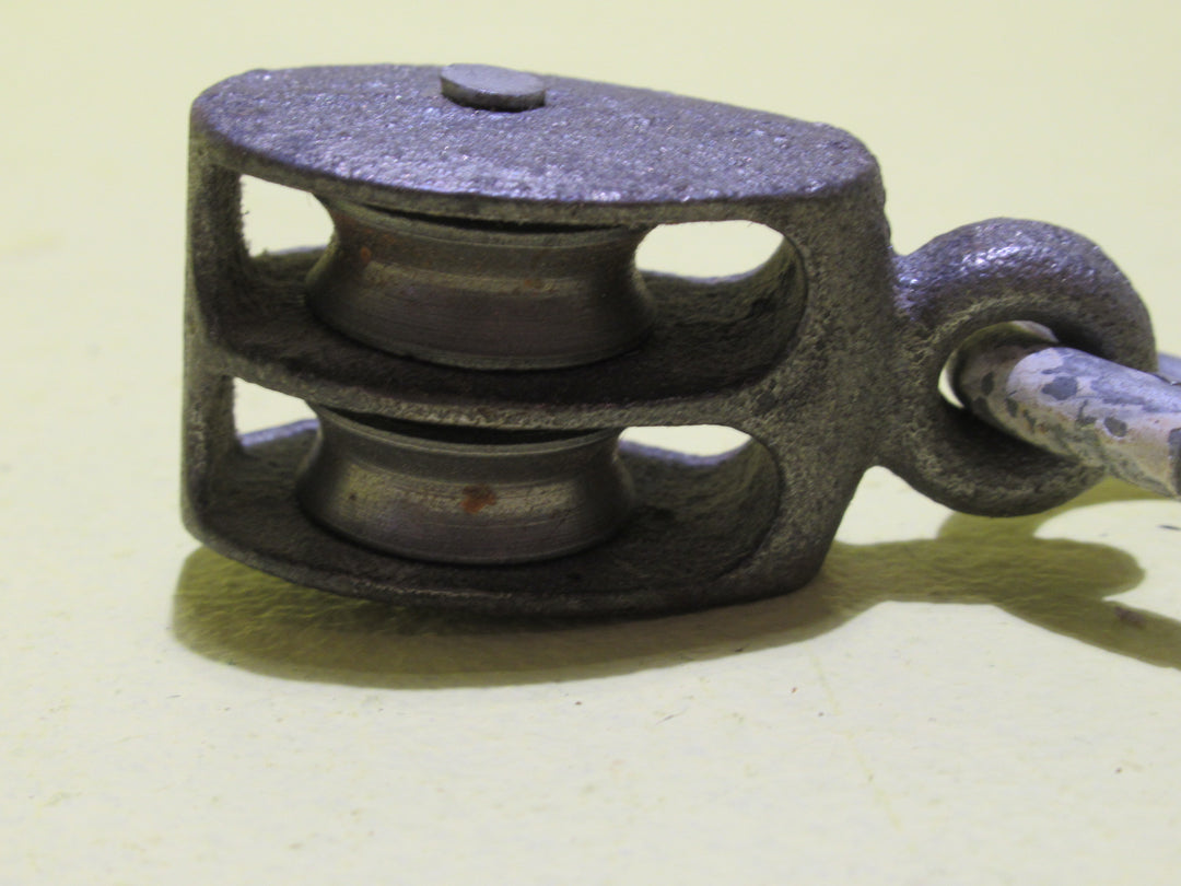 Zinc Single Awning Pulley  25mm