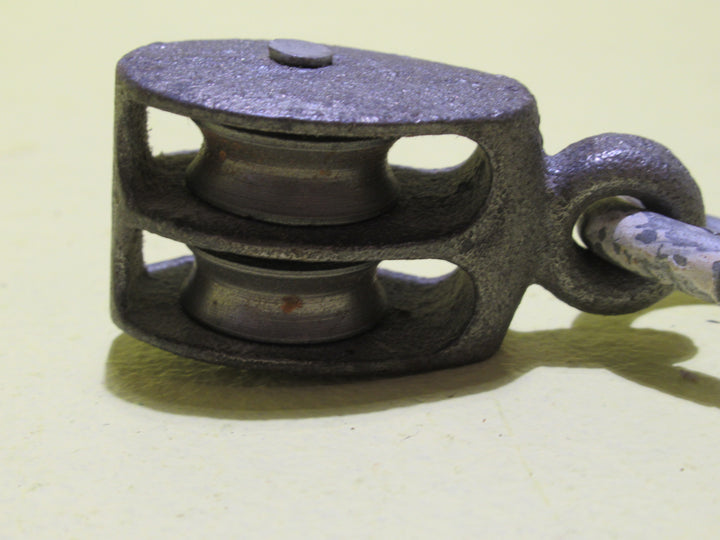 Zinc Single Awning Pulley  25mm