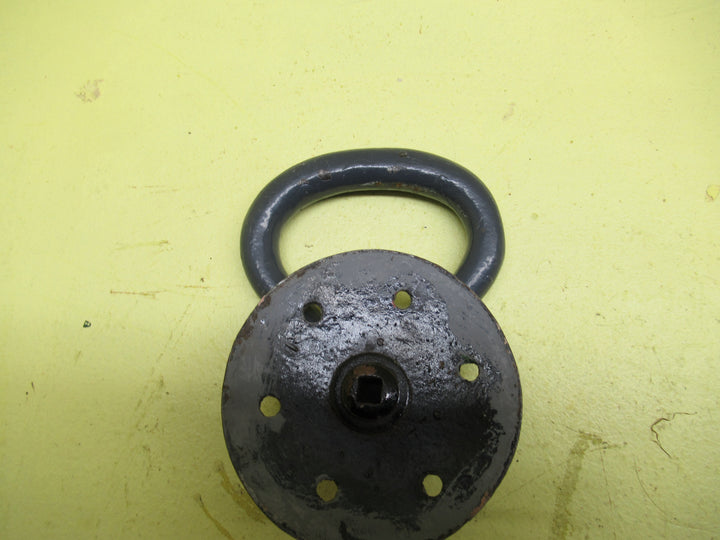 Grey Metal Tear Drop Door Knocker 154H x 100-116W x 40D