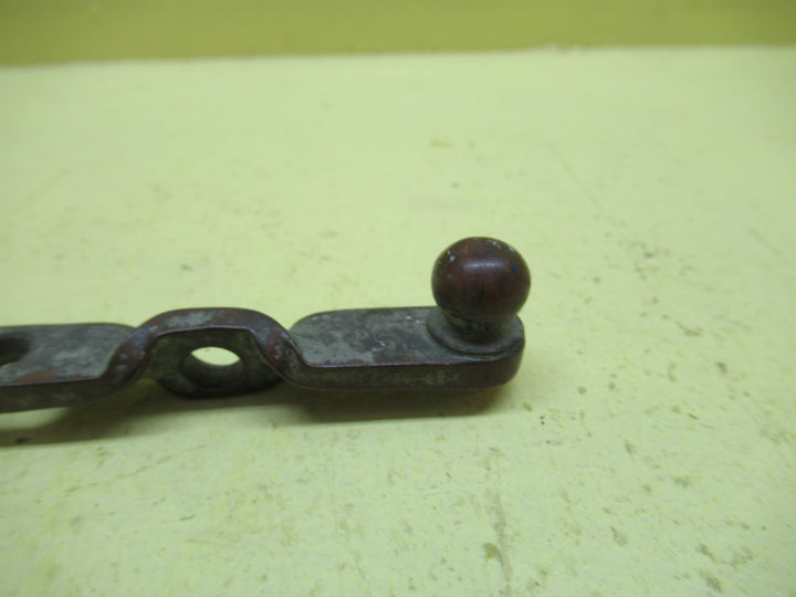 Victorian Fanlite Ball End Stay with unique twist for Locking the window 29L x 12W
