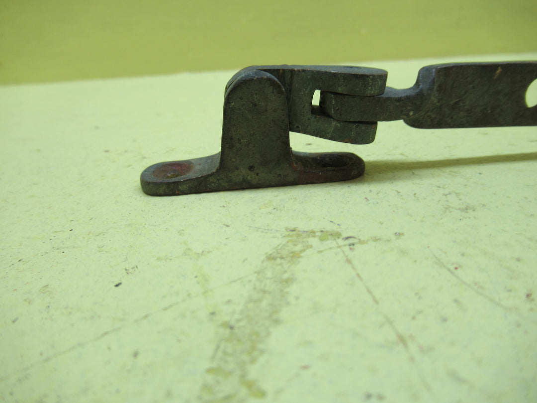 Victorian Fanlite Ball End Stay with unique twist for Locking the window 29L x 12W