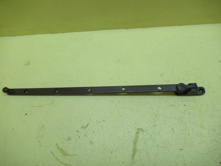 Antique Copper Fanlite Stay with Pedestal Knob End 375L x 12W