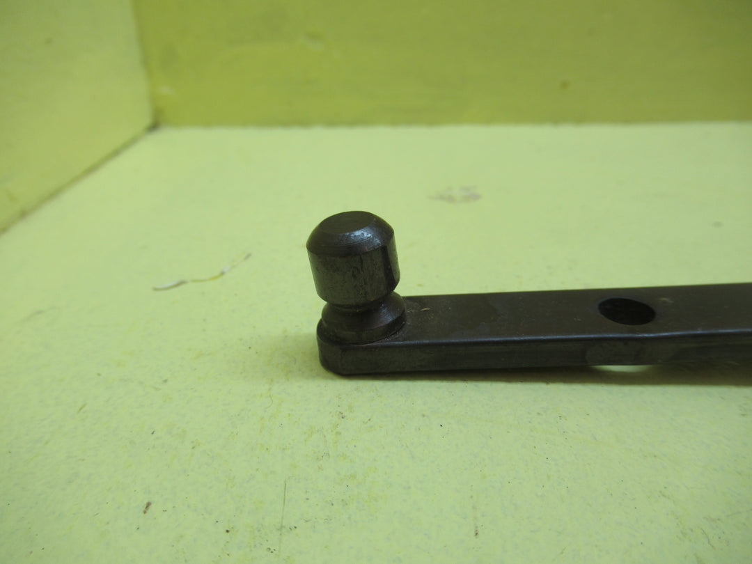 Antique Copper Fanlite Stay with Pedestal Knob End 375L x 12W