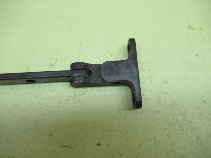 Antique Copper Fanlite Stay with Pedestal Knob End 375L x 12W