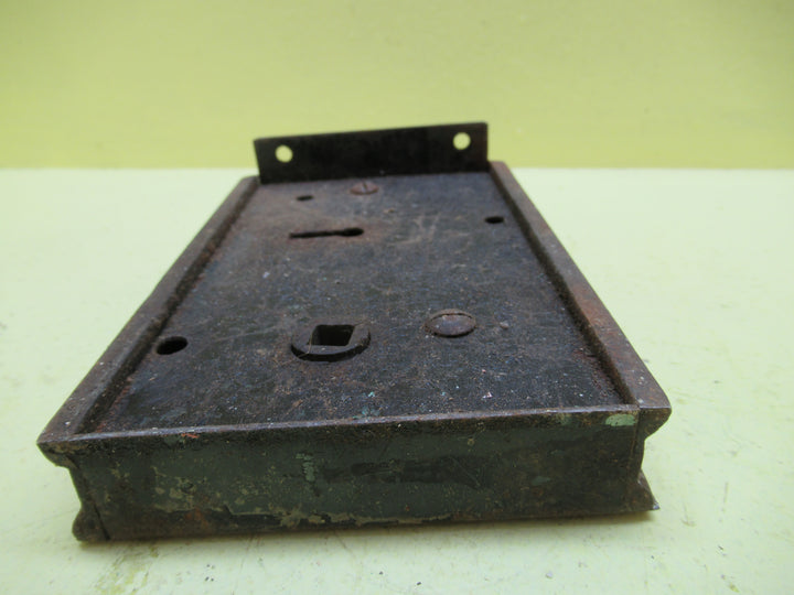 Vintage Victorian Box Mortice Lock 150L x 100W x 25D/Axial 120mm