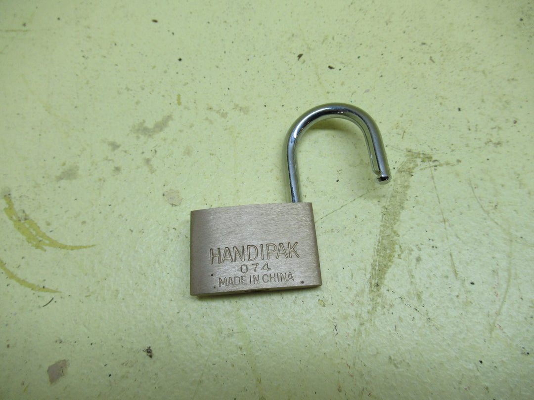 Handipak(074) Padlock(No Keys) 57H x 40W x 10D