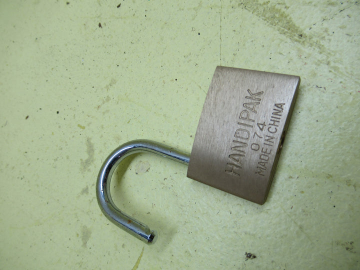 Handipak(074) Padlock(No Keys) 57H x 40W x 10D