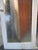 Entrance 1 Lite White Painted Door with Bark patterned Glass -  1980H x 850W