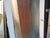 Entrance 1 Lite White Painted Door with Bark patterned Glass -  1980H x 850W