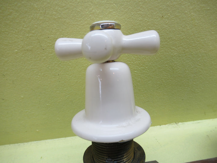 Almmond Ivory Bath Mixer Tapware 70H x 65Dia/Spout 80H x 245L x 65Dia