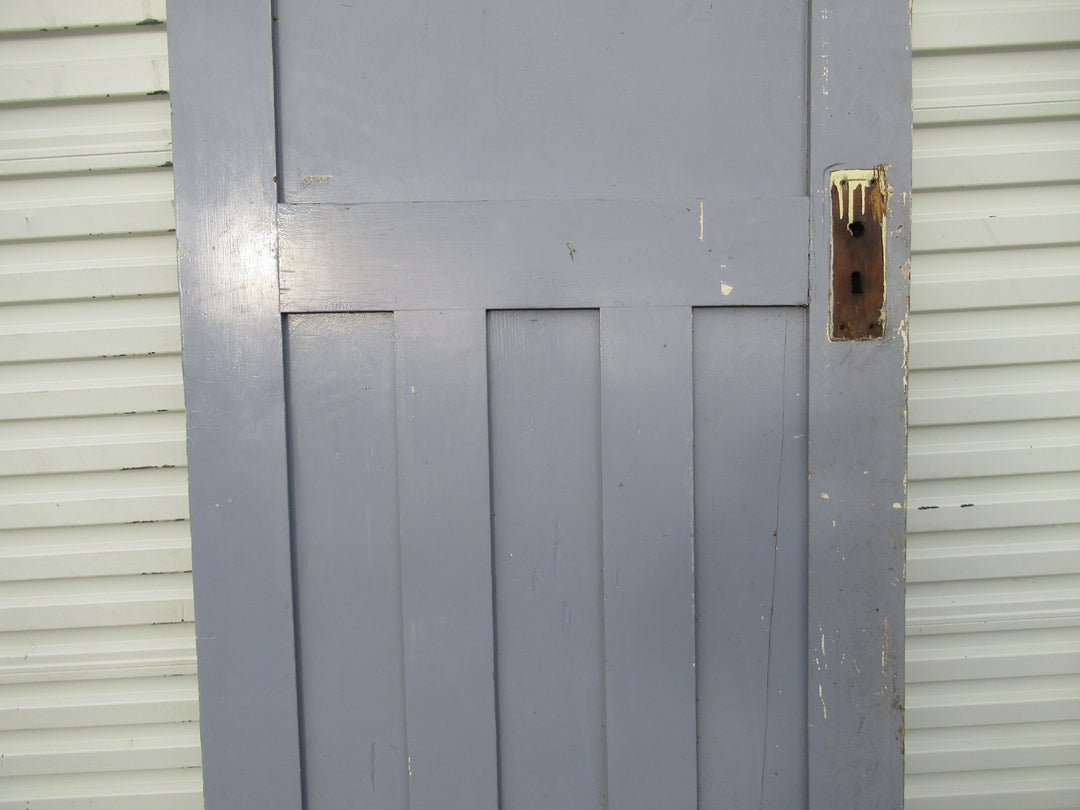 Pale Green & White /Grey Cedar Craftsman Internal Doors 2035H x810W x 35D