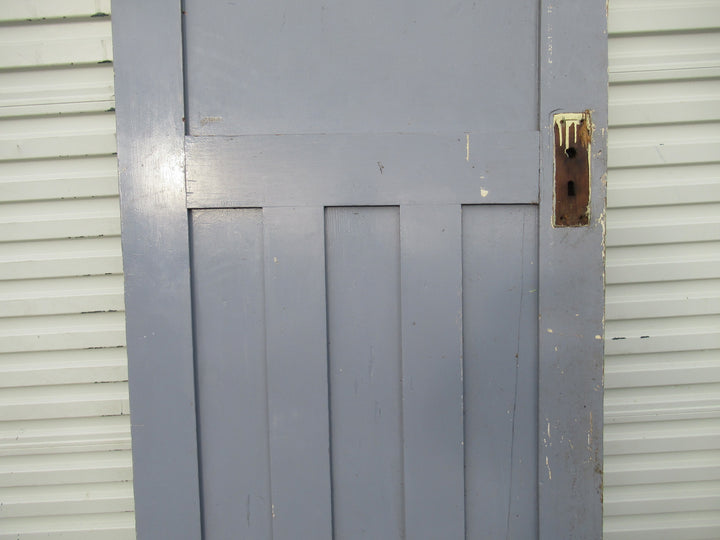 Pale Green & White /Grey Cedar Craftsman Internal Doors 2035H x810W x 35D