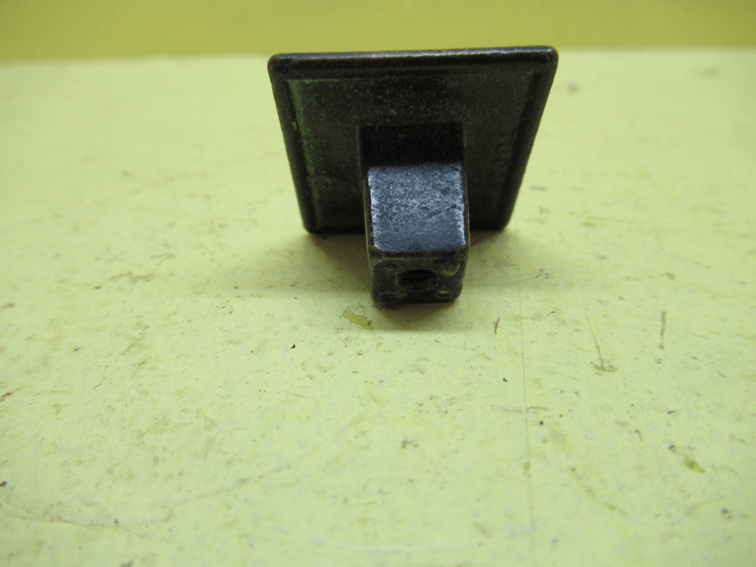 Antique Brass Fleur De Lys Square Knob Handle 30SQ & 23