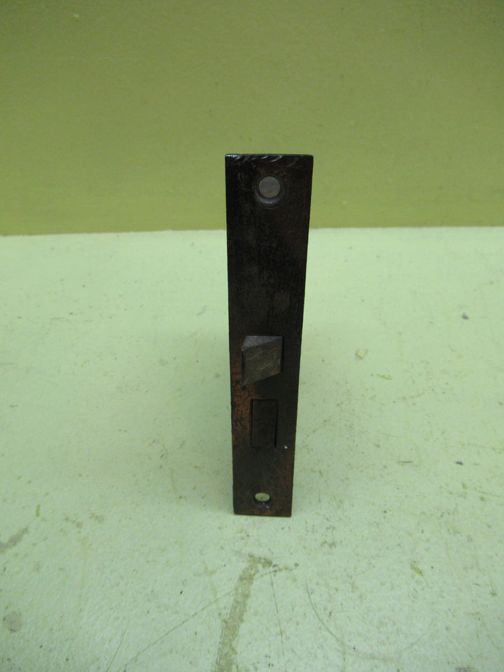 Vintage Square Insert Mortice Lock(some with Keys) 132L x 20W/Body 93H x 10W x 82D