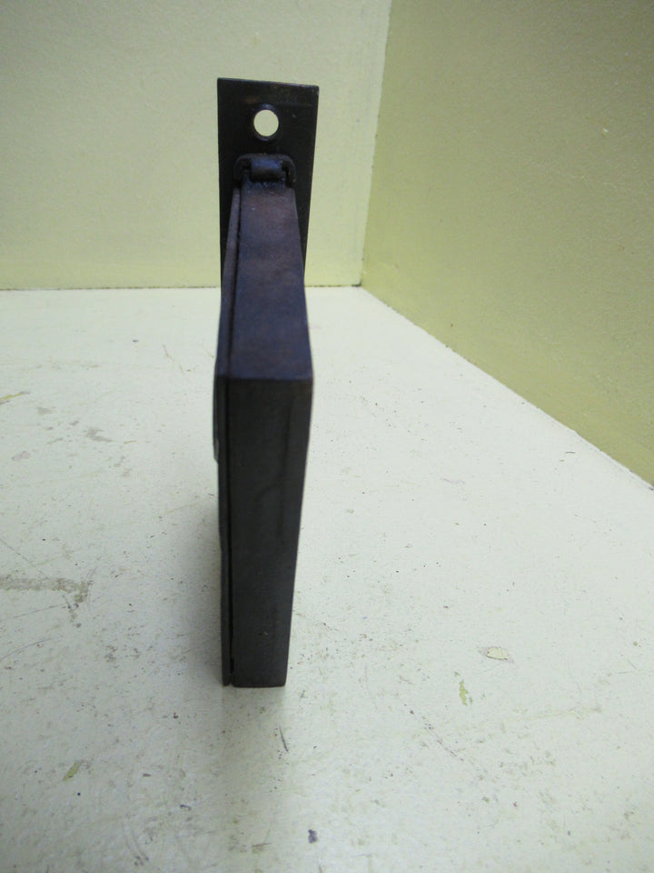 Vintage Square Insert Mortice Lock(some with Keys) 132L x 20W/Body 93H x 10W x 82D