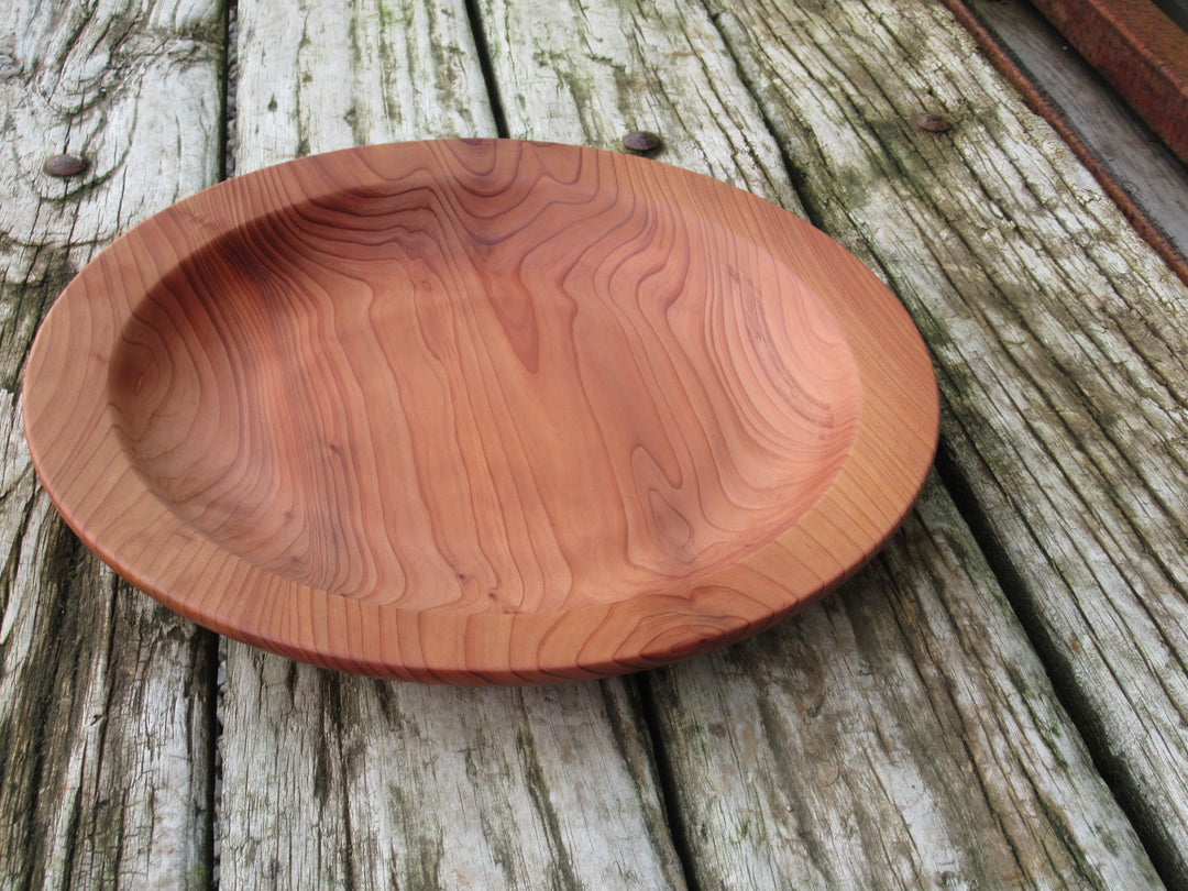 #08 Redwood Platter 4cm H x 38cm W