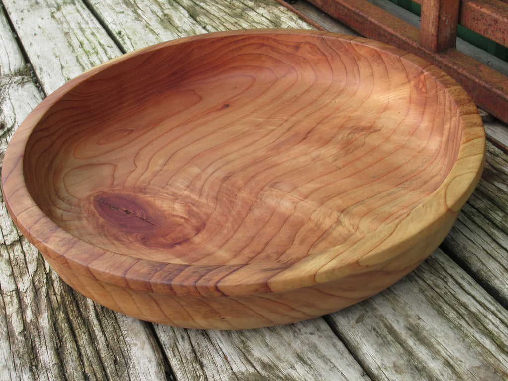 Large Redwood Serving Bowl 10cm H x 54cm W