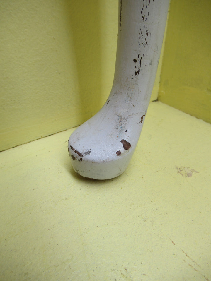 Oak White Painted Table/Chair Leg 37H x 13W x 13D