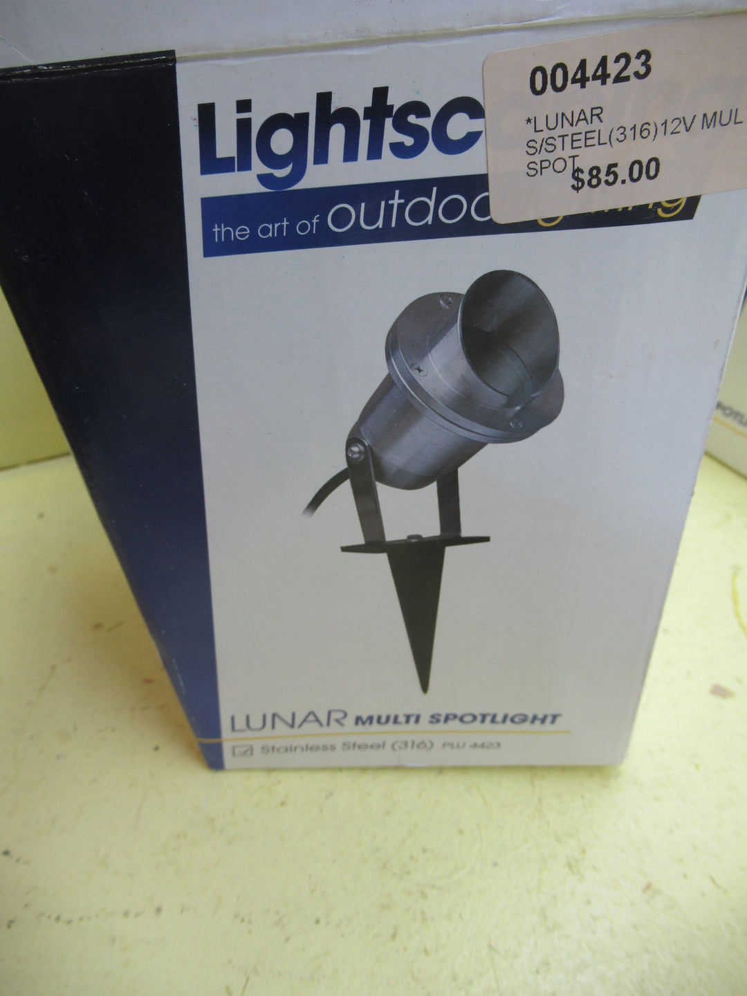 Lightscaping Luna Multi Spotlight Stainless Sleel  Outdoor Lighting 260H x 110H x 135-100Dia