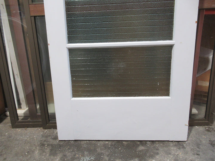 4 Lite Ribbon Reeded Rimu Interior Door 1980H x 810W x 45D