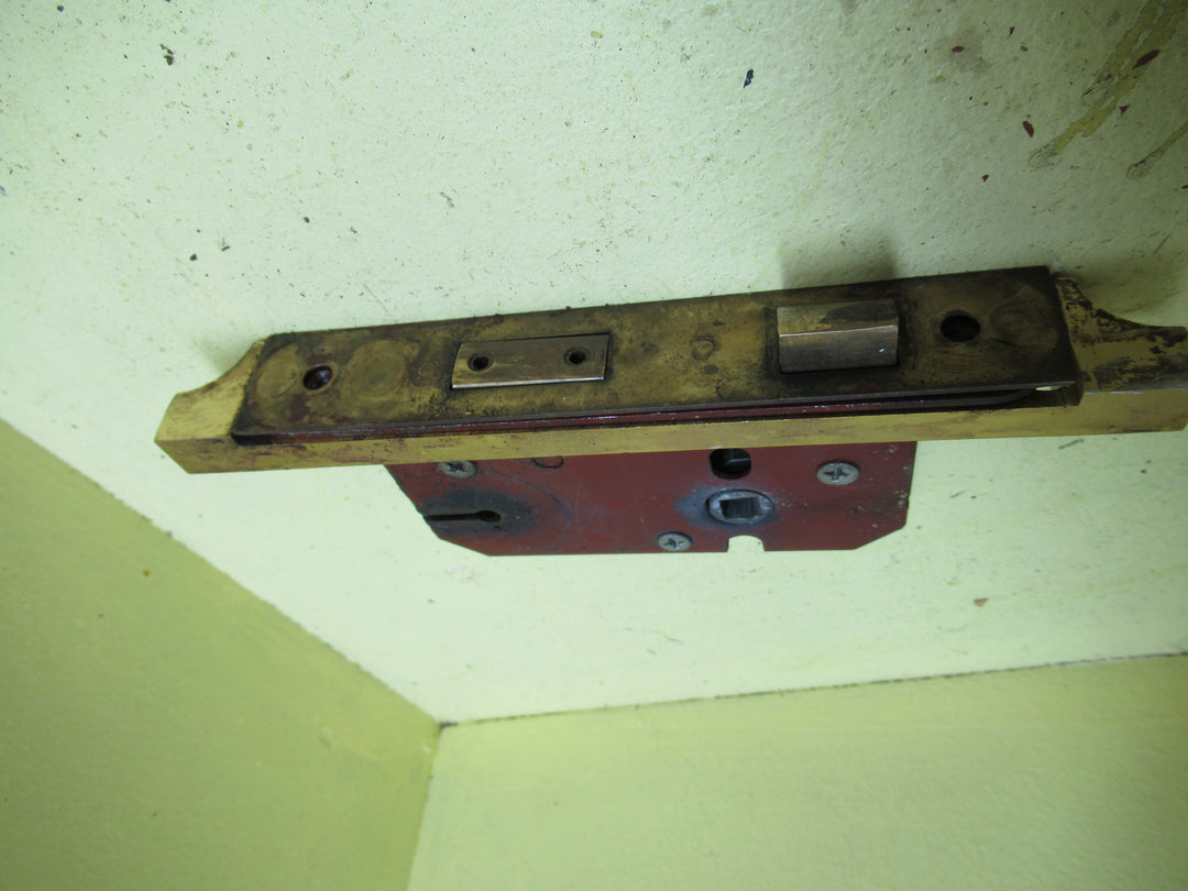 Brass French Door Mortice Lock 190L x 26W/Body 110L x 67W x 15D