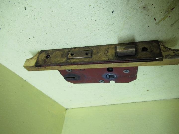 Brass French Door Mortice Lock 190L x 26W/Body 110L x 67W x 15D