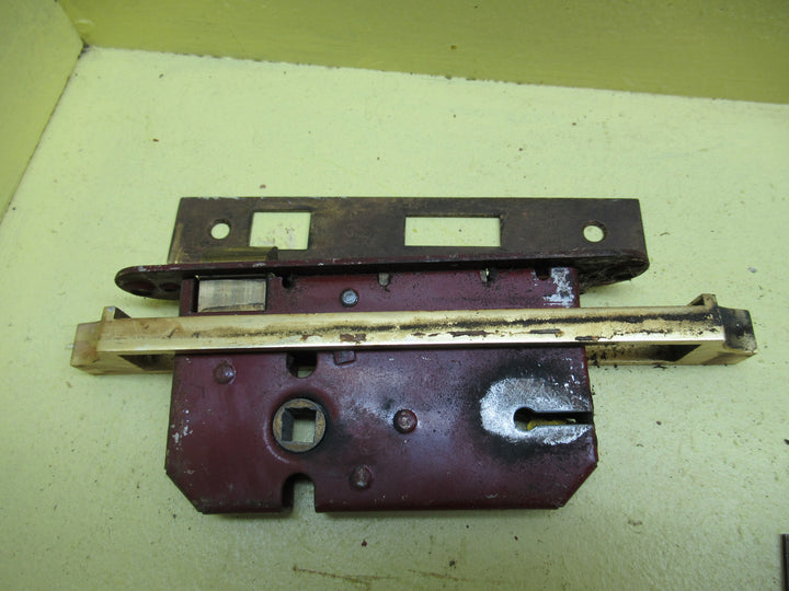 Brass French Door Mortice Lock 190L x 26W/Body 110L x 67W x 15D