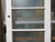 4 Lite Arctic Glass & Wooden Door with Cat Flap 1980H x 860W x 45D