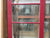 Rare Bow Glass 70's Retro 4 Lite Door  2055H x 860W x 45D