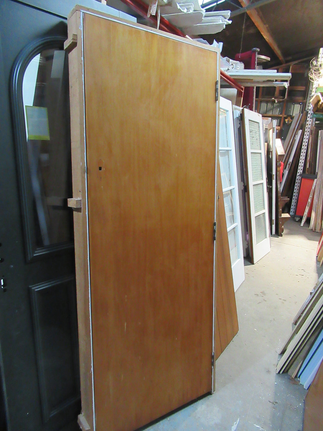 Hollow Core Natural Veneer with Frame 2025H x 820W x 75D