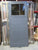 1 Lite 2 Panel Grey Door with a Tint 1975H x 795W x 40D