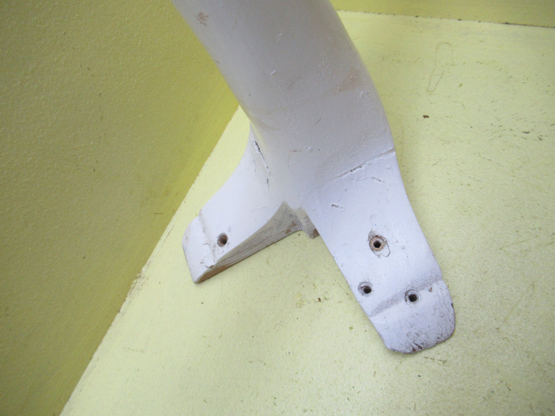 White Meduim Painted Table Leg 310H x 130W x 130W