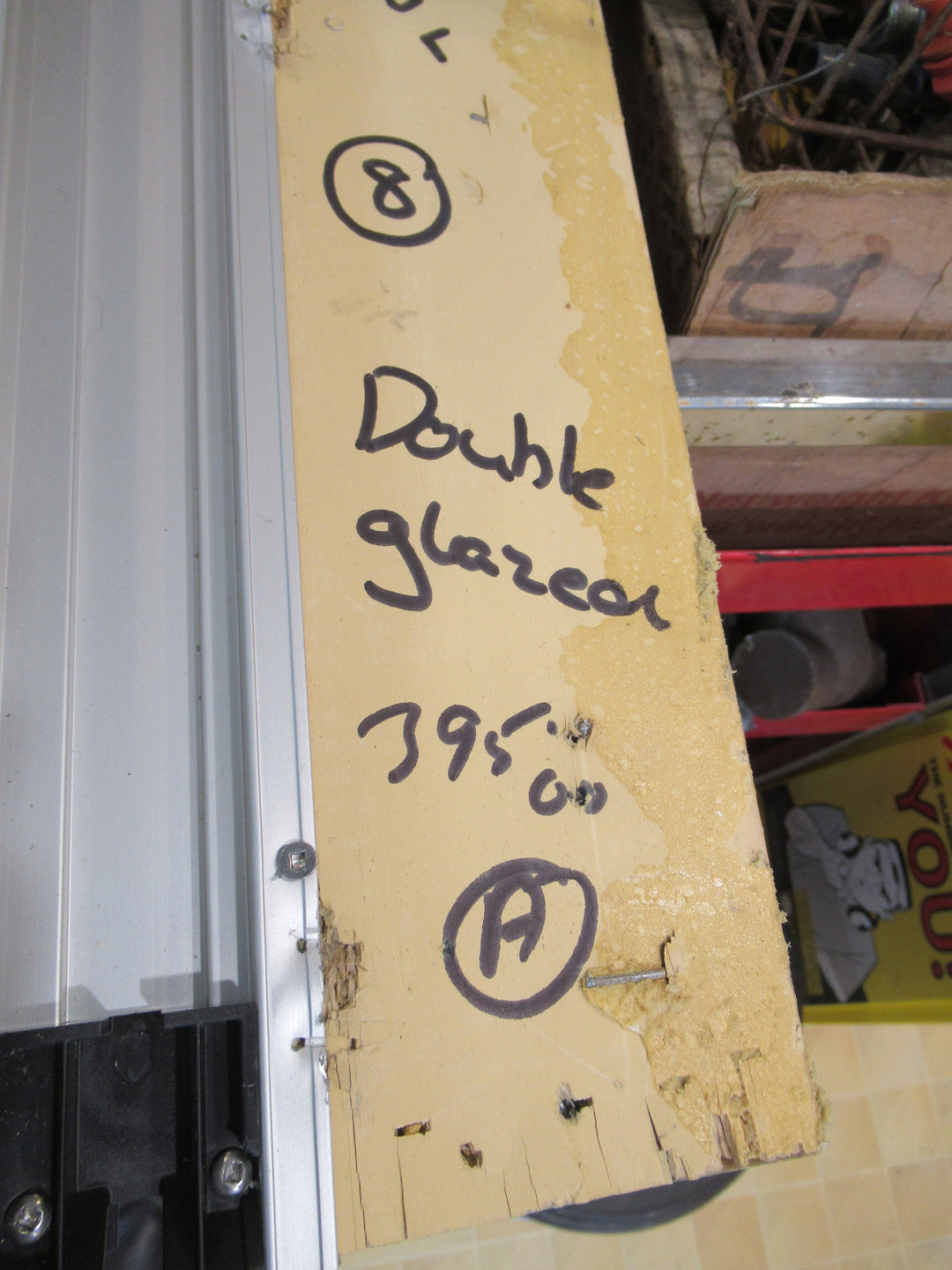 Double Glazed Soft Grey Tinted Picture Window 1020H x 1840W