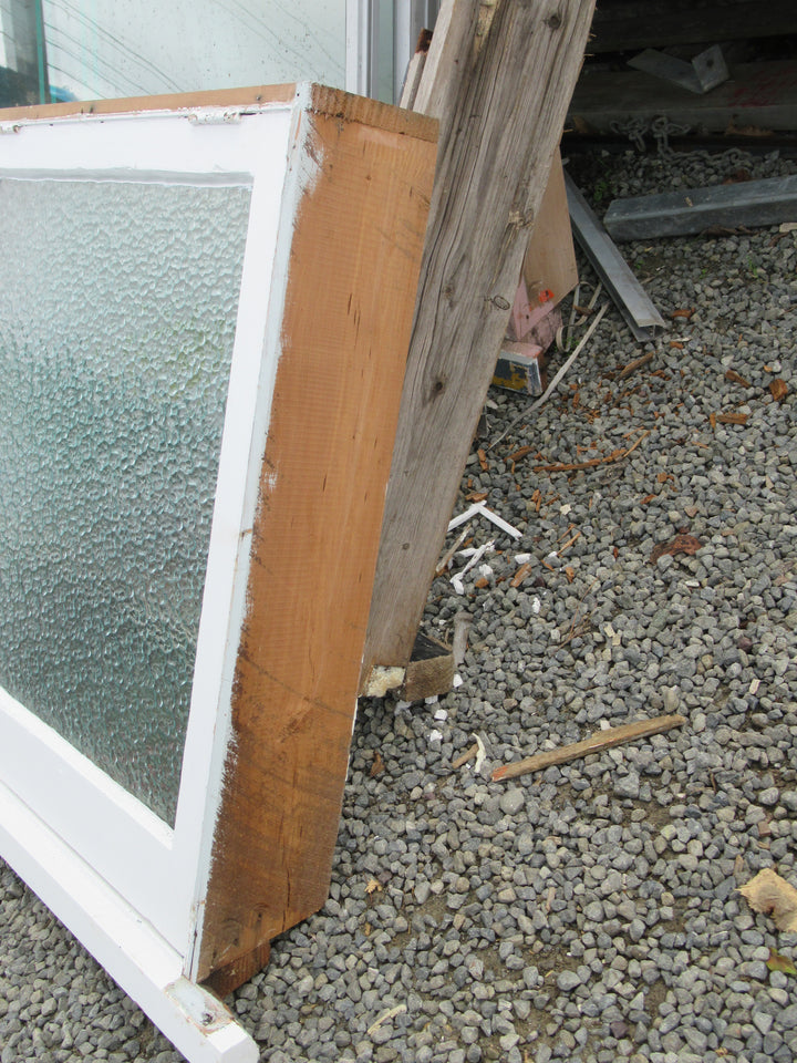 1 Lite Artic Glass Wooden Window 805H x 750W x 140D