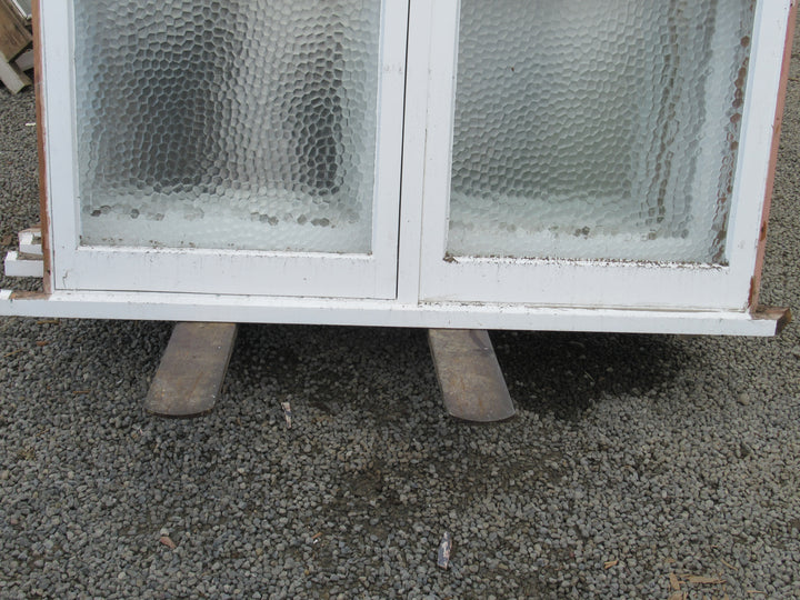 2 Lite Window with Bubble/Clear/Chrystal Glass with One Open Window 810H x 1500W x 140D