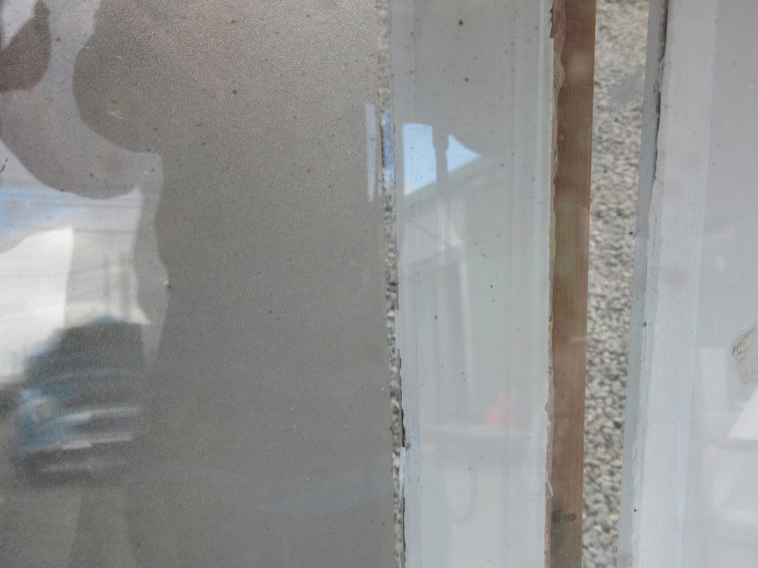 2 Lite Window with Bubble/Clear/Chrystal Glass with One Open Window 810H x 1500W x 140D