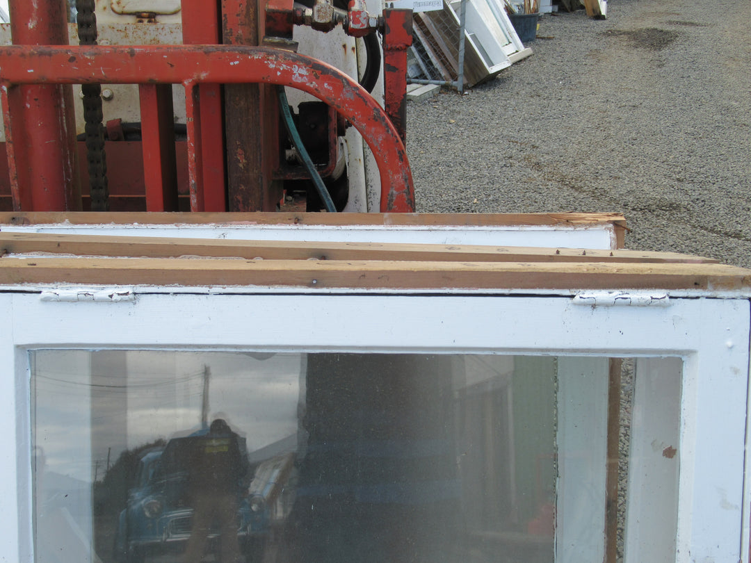 2 Lite Window with Bubble/Clear/Chrystal Glass with One Open Window 810H x 1500W x 140D