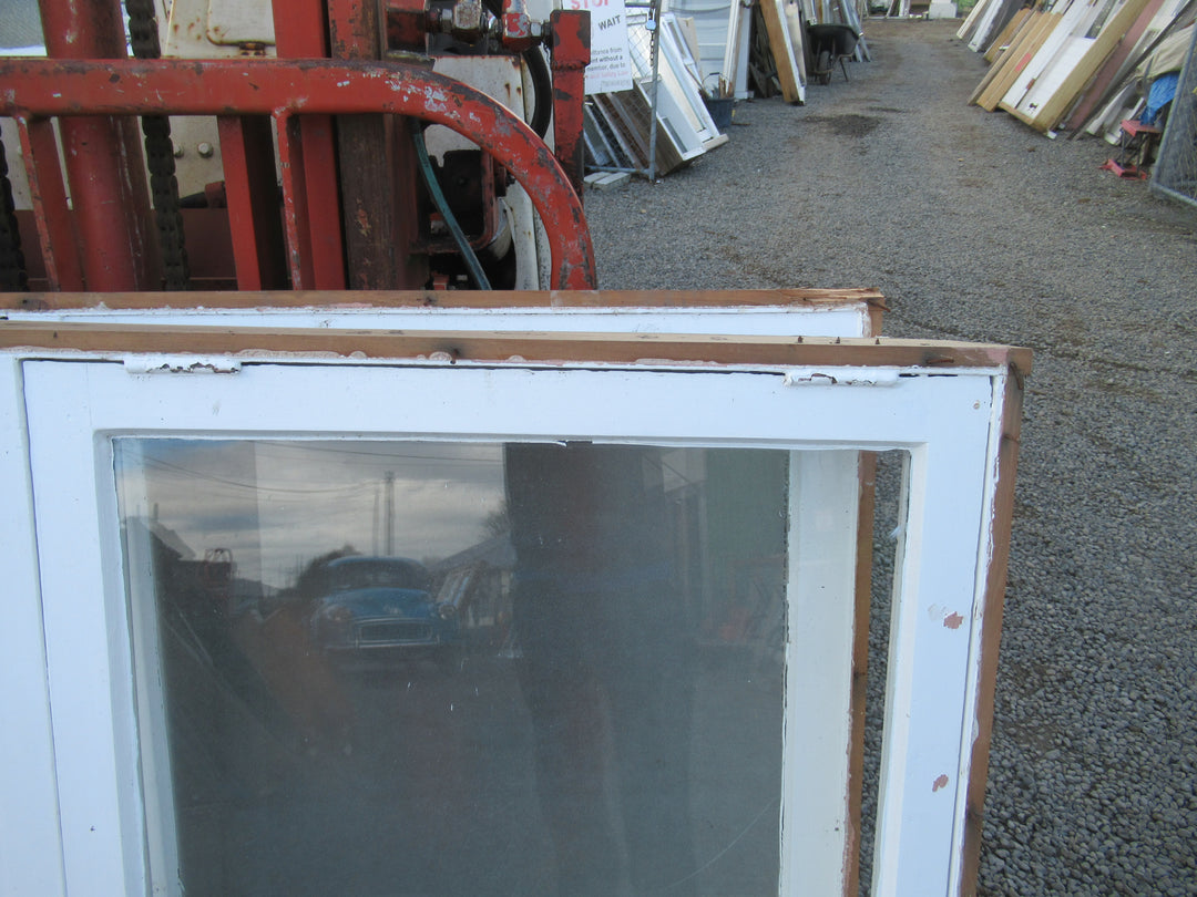 2 Lite Window with Bubble/Clear/Chrystal Glass with One Open Window 810H x 1500W x 140D