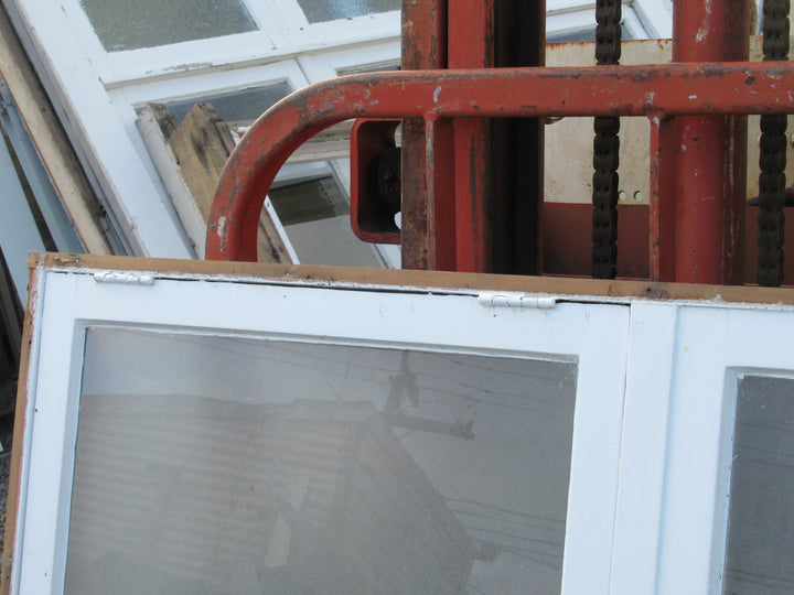 2 Lite Window with Bubble/Clear/Chrystal Glass with One Open Window 810H x 1500W x 140D