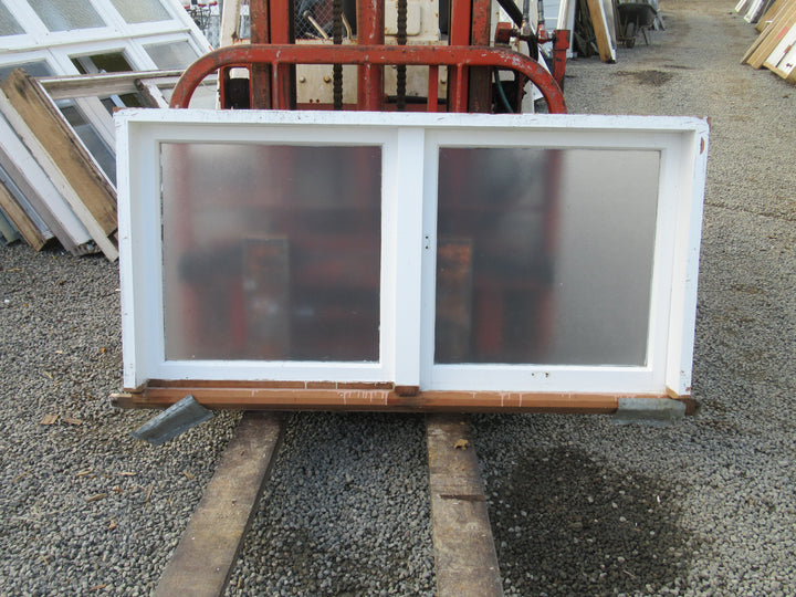 2 Lite Window with Bubble/Clear/Chrystal Glass with One Open Window 810H x 1500W x 140D